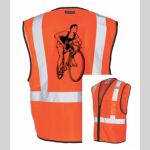 Safety Vest with Zipper Front Thumbnail