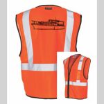 Safety Vest with Zipper Front Thumbnail