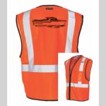 Safety Vest with Zipper Front Thumbnail