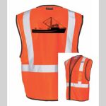 Safety Vest with Zipper Front Thumbnail