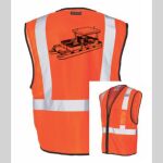 Safety Vest with Zipper Front Thumbnail
