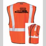 Safety Vest with Zipper Front Thumbnail