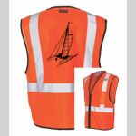 Safety Vest with Zipper Front Thumbnail