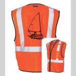 Safety Vest with Zipper Front Thumbnail