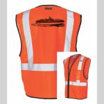 Safety Vest with Zipper Front Thumbnail