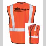 Safety Vest with Zipper Front Thumbnail