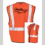 Safety Vest with Zipper Front Thumbnail