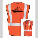 Safety Vest with Zipper Front Thumbnail