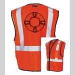 Safety Vest with Zipper Front Thumbnail