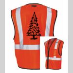 Safety Vest with Zipper Front Thumbnail