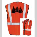 Safety Vest with Zipper Front Thumbnail