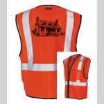 Safety Vest with Zipper Front Thumbnail