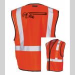 Safety Vest with Zipper Front Thumbnail