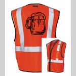 Safety Vest with Zipper Front Thumbnail