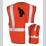 Safety Vest with Zipper Front Thumbnail