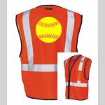 Safety Vest with Zipper Front Thumbnail