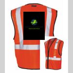 Safety Vest with Zipper Front Thumbnail