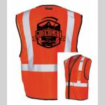 Safety Vest with Zipper Front Thumbnail