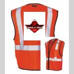 Safety Vest with Zipper Front Thumbnail