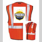 Safety Vest with Zipper Front Thumbnail