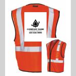 Safety Vest with Zipper Front Thumbnail