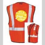 Safety Vest with Zipper Front Thumbnail