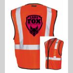 Safety Vest with Zipper Front Thumbnail