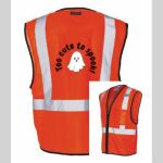 Safety Vest with Zipper Front Thumbnail