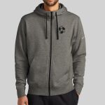 Club Fleece Sleeve Swoosh Full Zip Hoodie Thumbnail