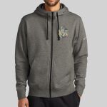 Club Fleece Sleeve Swoosh Full Zip Hoodie Thumbnail