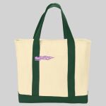 Ideal Twill Two Tone Shopping Tote Thumbnail