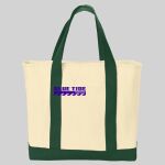 Ideal Twill Two Tone Shopping Tote Thumbnail