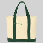 Ideal Twill Two Tone Shopping Tote Thumbnail