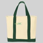 Ideal Twill Two Tone Shopping Tote Thumbnail