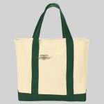 Ideal Twill Two Tone Shopping Tote Thumbnail