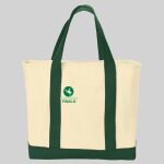 Ideal Twill Two Tone Shopping Tote Thumbnail
