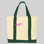 Ideal Twill Two Tone Shopping Tote Thumbnail