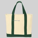 Ideal Twill Two Tone Shopping Tote Thumbnail
