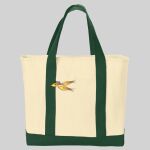 Ideal Twill Two Tone Shopping Tote Thumbnail