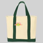 Ideal Twill Two Tone Shopping Tote Thumbnail