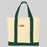 Ideal Twill Two Tone Shopping Tote Thumbnail