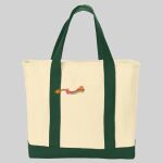 Ideal Twill Two Tone Shopping Tote Thumbnail
