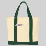 Ideal Twill Two Tone Shopping Tote Thumbnail