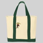 Ideal Twill Two Tone Shopping Tote Thumbnail