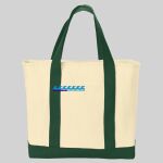 Ideal Twill Two Tone Shopping Tote Thumbnail