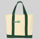 Ideal Twill Two Tone Shopping Tote Thumbnail