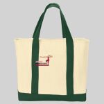 Ideal Twill Two Tone Shopping Tote Thumbnail