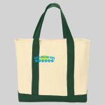 Ideal Twill Two Tone Shopping Tote Thumbnail