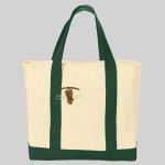 Ideal Twill Two Tone Shopping Tote Thumbnail