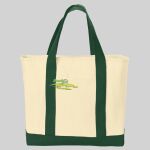 Ideal Twill Two Tone Shopping Tote Thumbnail